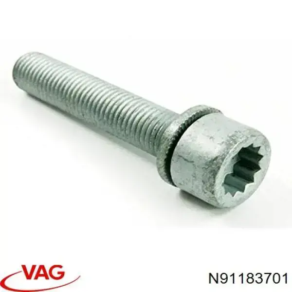 Болт кріплення супорта VAG N91183701 ціна, від 5.50 USD