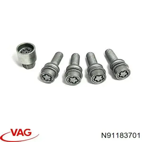 Купити N91183701 VAG Болт гальмівного супорту