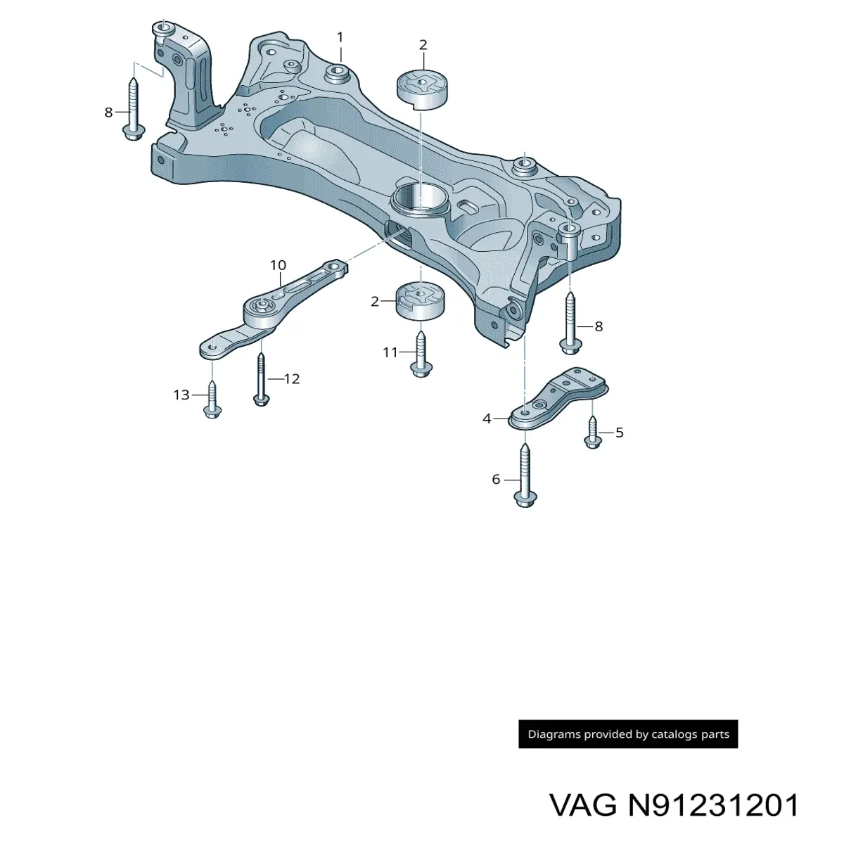Купити N91231201 VAG 