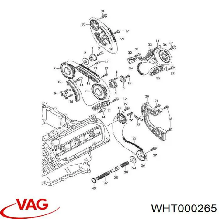  VAG WHT000265 ціна, від 12.35 USD