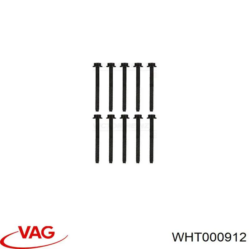 Болт головки блока циліндрів, ГБЦ VAG WHT000912 ціна, від 5.38 USD