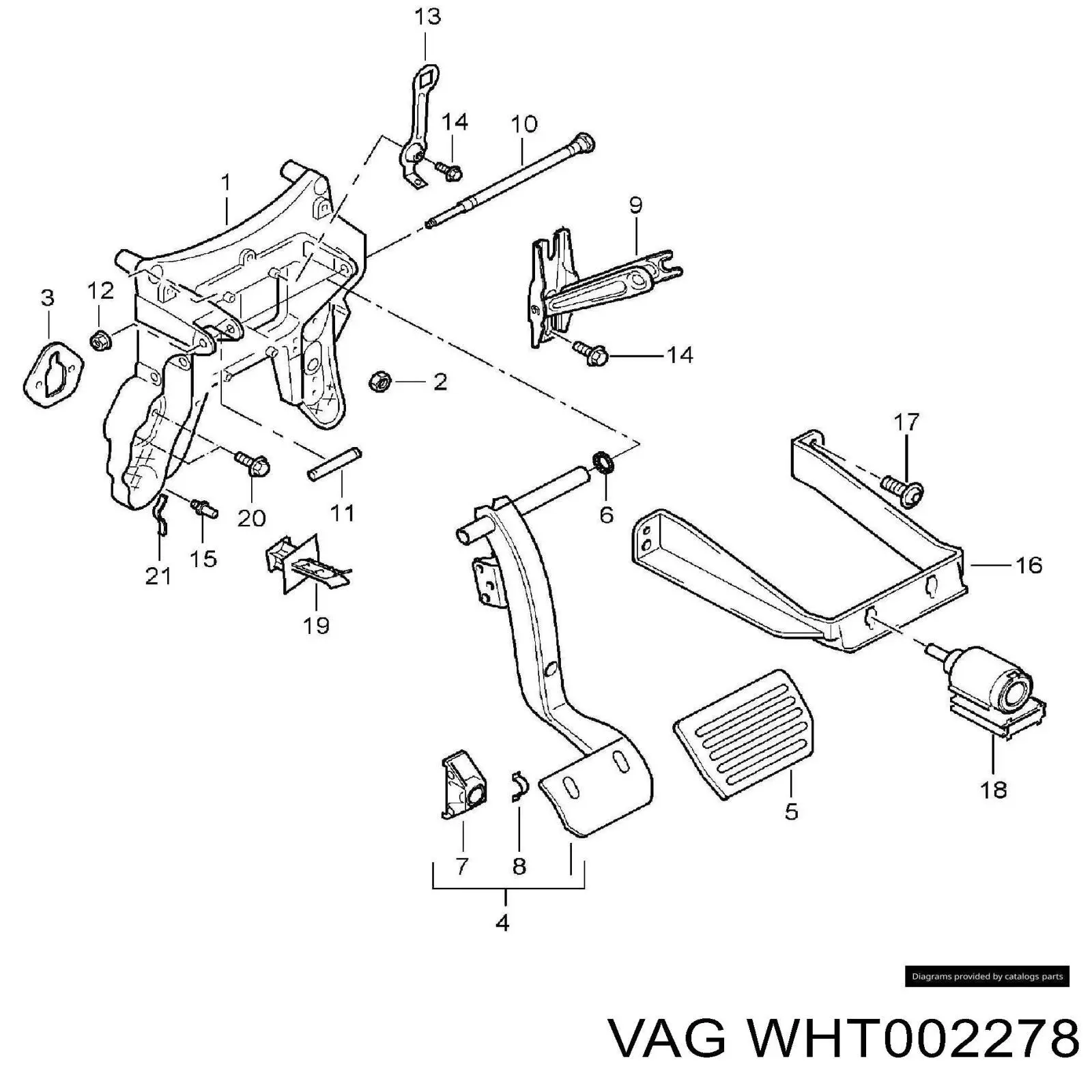  VAG WHT002278 ціна, від 6.28 USD