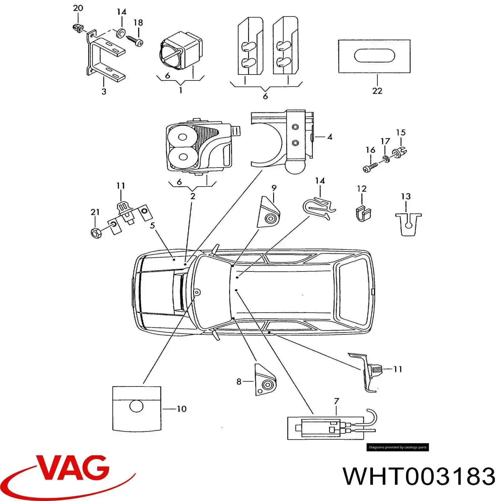 Купити WHT003183 VAG 
