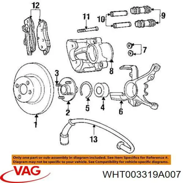 Купити 8D0601139F007 VAG 