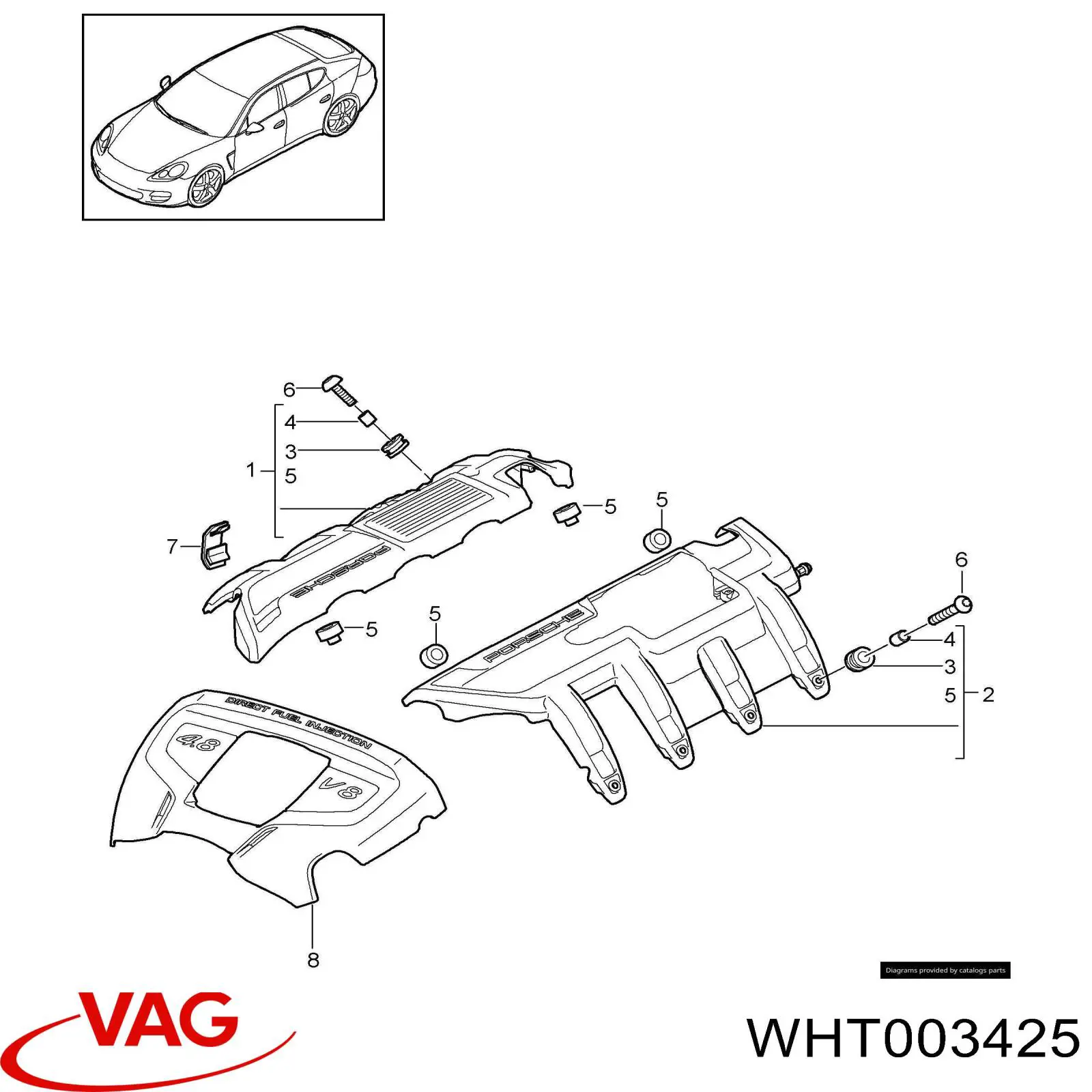 Купити WHT003425 Porsche 