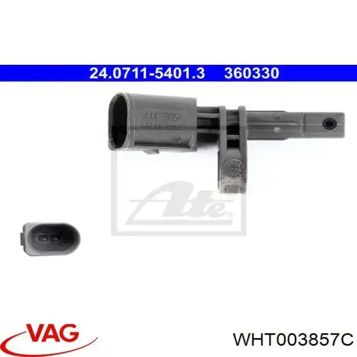 Датчик АБС задній лівий VAG WHT003857C ціна, від 6.33 USD