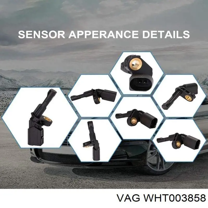 Датчик АБС (ABS) задній, правий WHT003858 VAG