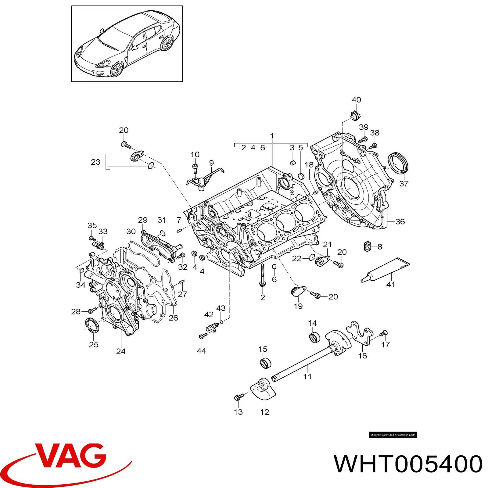 Купити WHT005400 VAG 