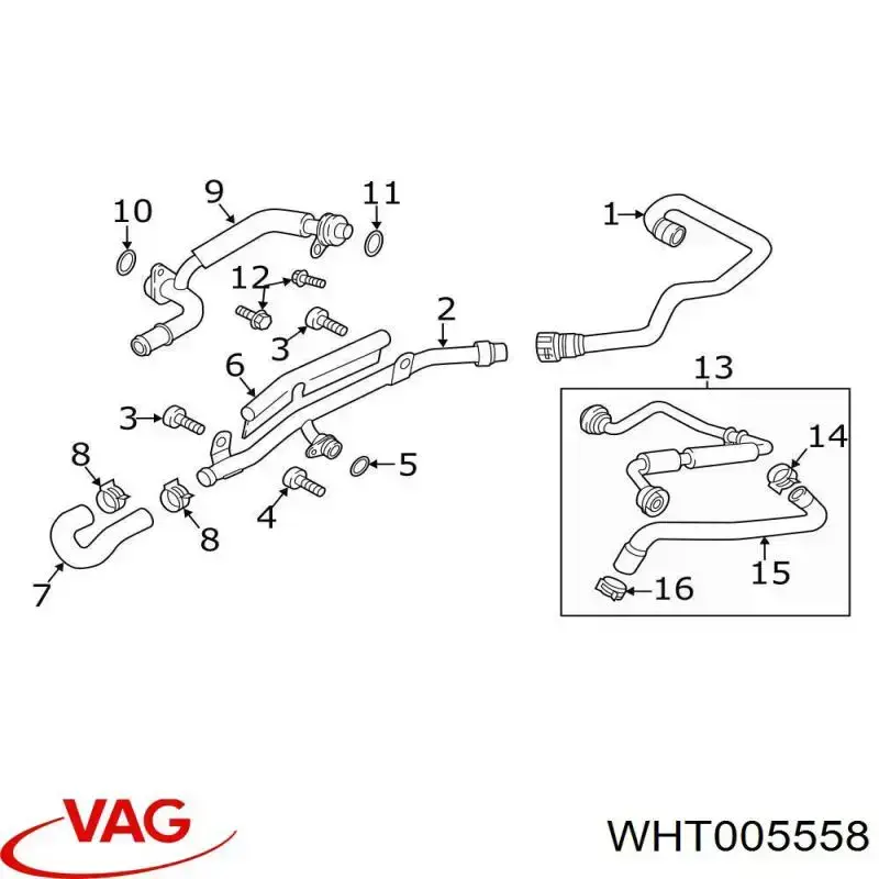 Купити WHT005558 VAG 