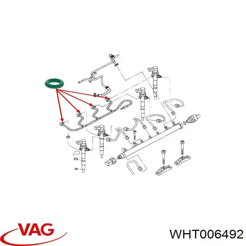 WHT006492 VAG Кільце інжектора