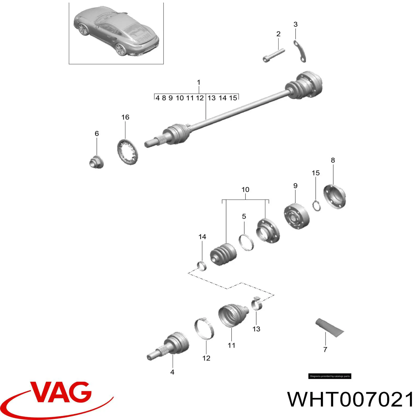 Купити WHT007021 VAG 