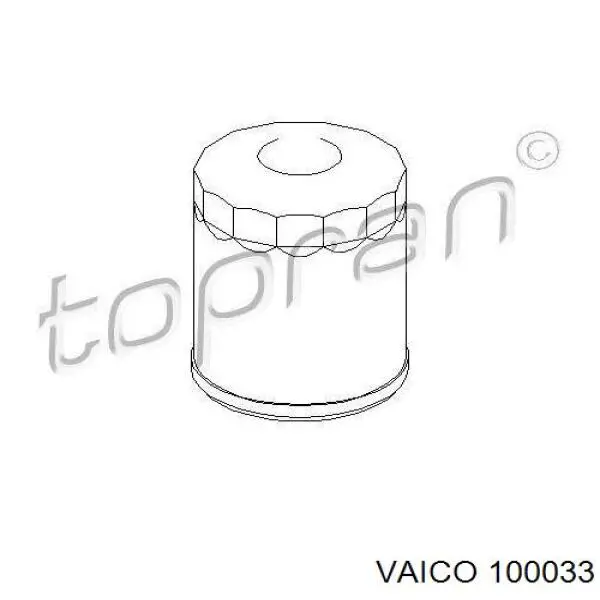 Склопідйомник передньої лівої двері 100033 VEMO/Vaico