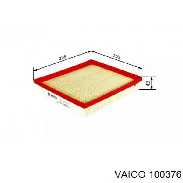 Купити 100376 VEMO/Vaico Фланець системи охолодження (трійник)