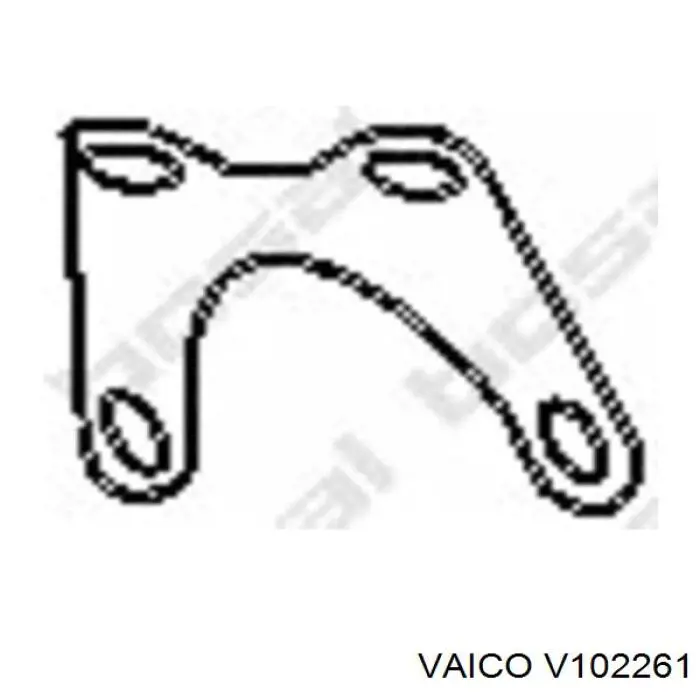 Трапеція двірників V102261 VEMO/Vaico