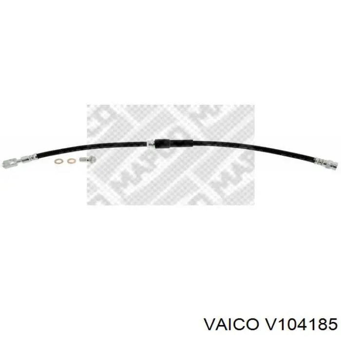 V104185 VEMO/Vaico шланг гальмівний передній