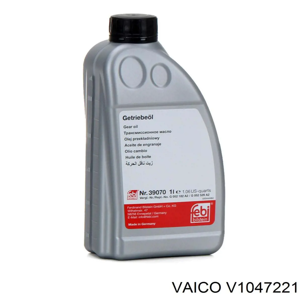 Масло АКПП VEMO/Vaico V1047221
