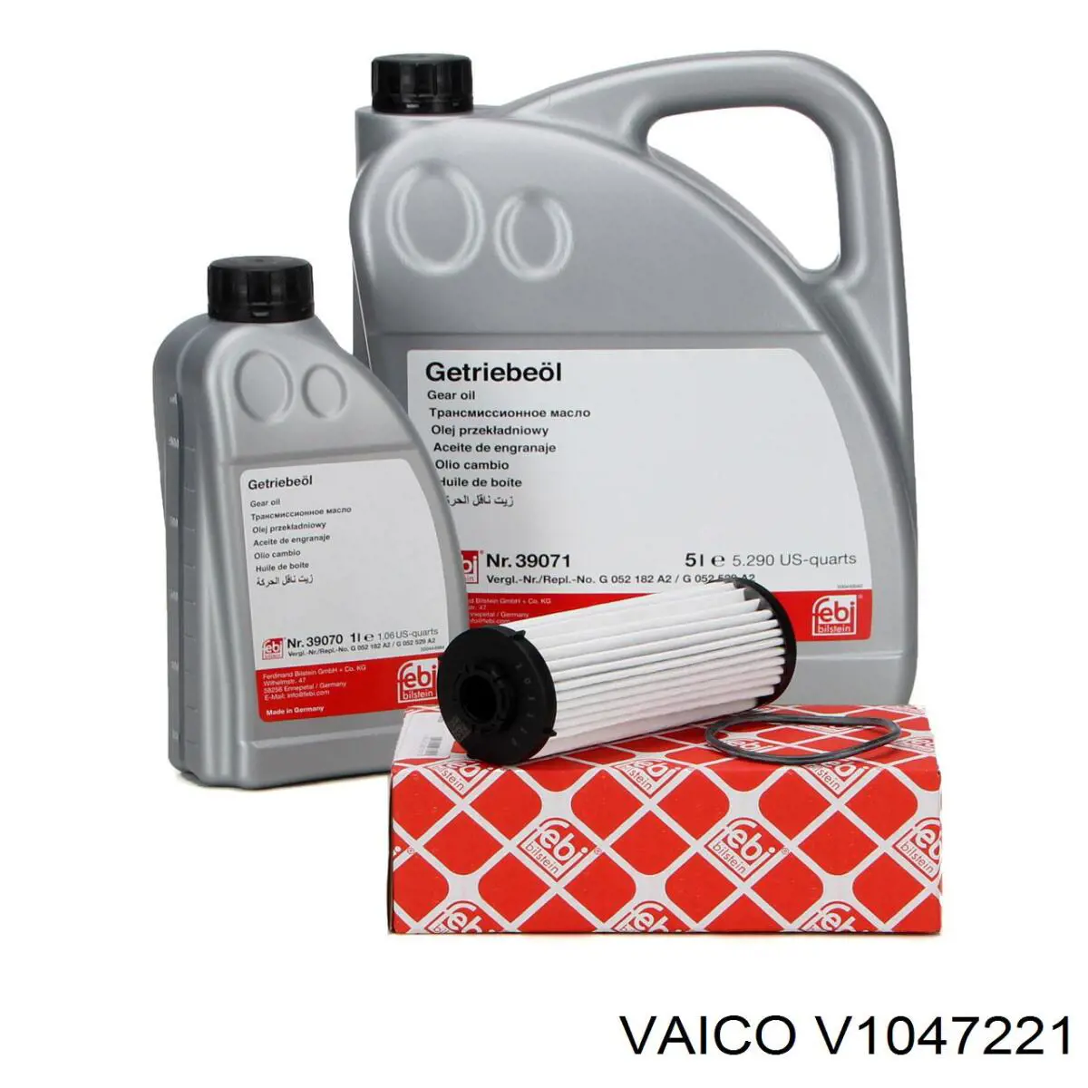 Купити V1047221 VEMO/Vaico Масло і фільтр в коробку автомат 