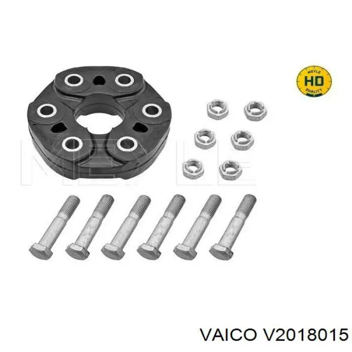 Гумова пружна муфта кардана передня V2018015 VAICO