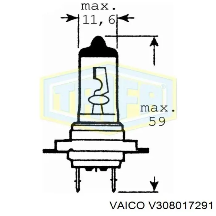 Перемикач підрульовий, лівий V308017291 VAICO