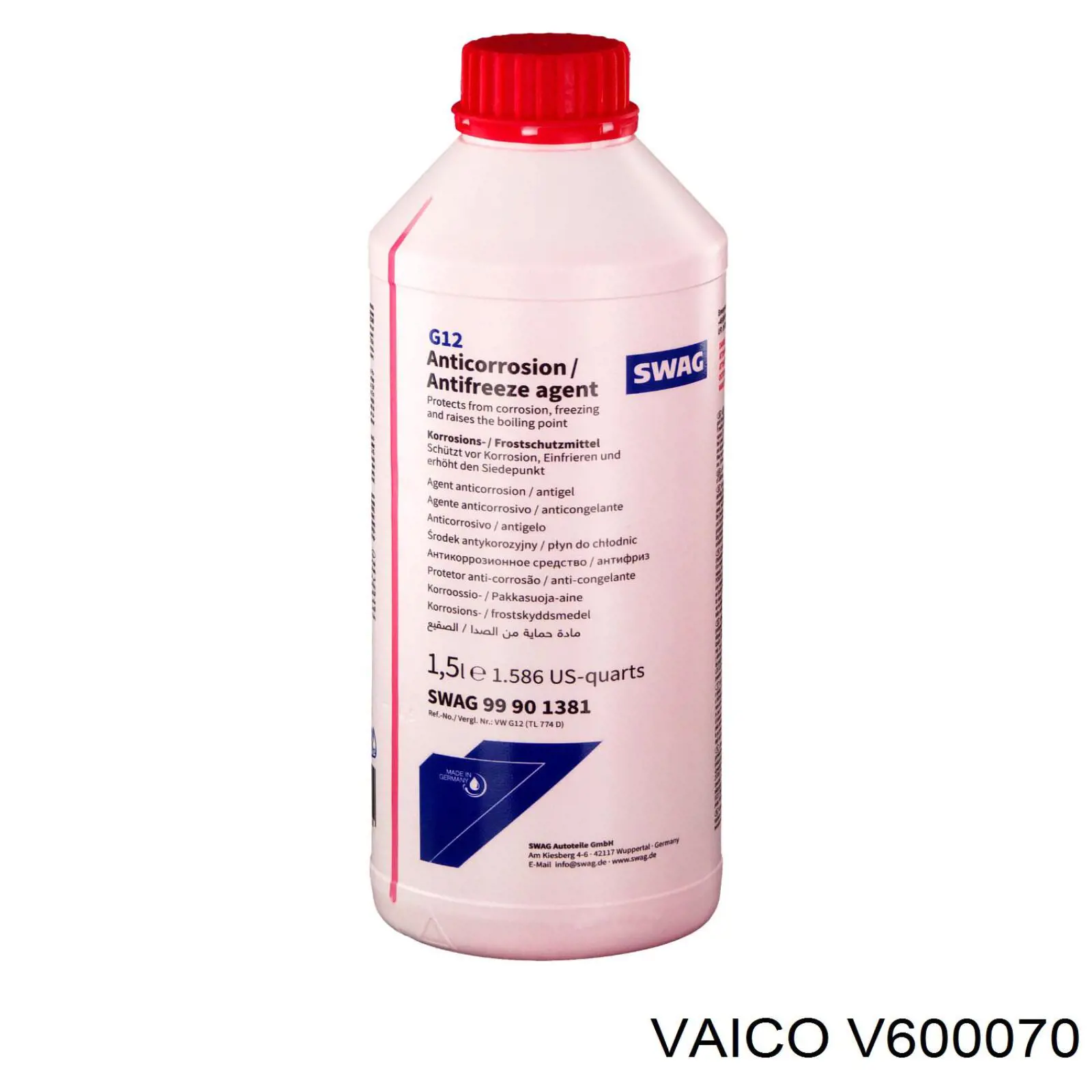 Купити V600070 VEMO/Vaico Охолоджуюча рідина для двигунів