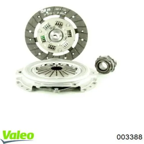 Комплект зчеплення (3 частини) VALEO 003388 ціна, від 62.07 USD