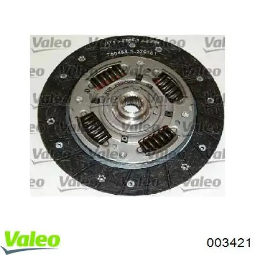 Комплект зчеплення (3 частини) VALEO 003421 ціна, від 90.98 USD