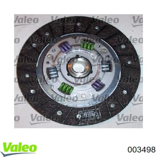 Купити 003498 VALEO Комплект зчеплення (диск, корзина, підшипник)