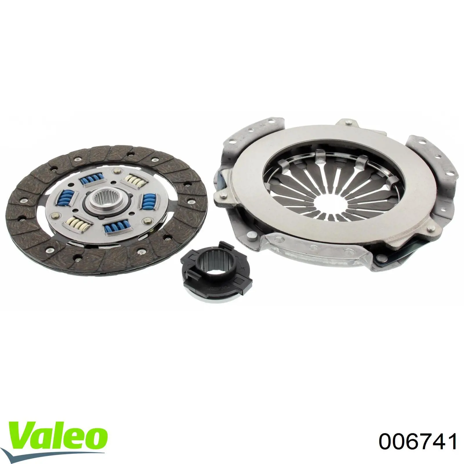 Комплект зчеплення (3 частини) VALEO 006741 ціна, від 57.37 USD