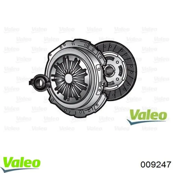 Комплект зчеплення (3 частини) VALEO 009247 ціна, від 91.01 USD