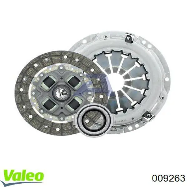 Купити 009263 VALEO Комплект зчеплення (диск, корзина, підшипник)