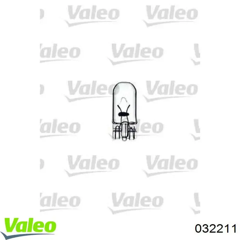 032211 VALEO лампочка плафону освітлення салону/кабіни
