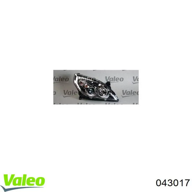043017 VALEO Основна фара - вставка