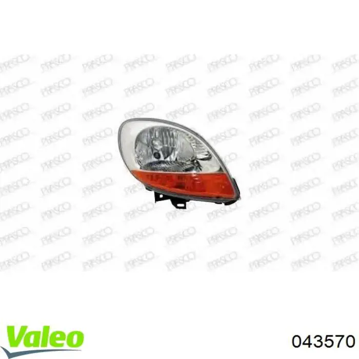 Фара правая Renault (RVI) 260101934R ціна, від 50.70 USD