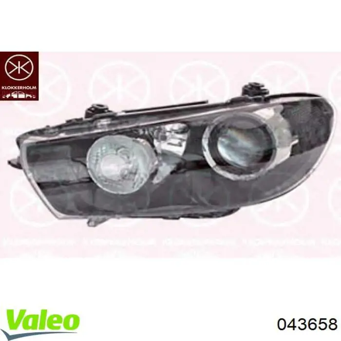 Фара ліва 043658 VALEO