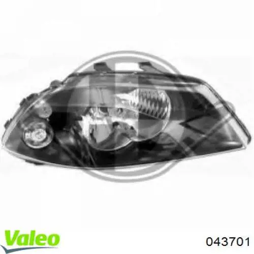 Купити 043701 VALEO Основна фара в зборі ліва
