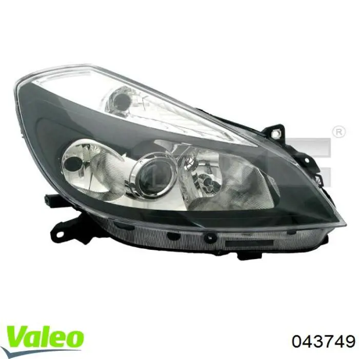Фара передня права Renault (RVI) 7701070492 ціна, від 196.93 USD
