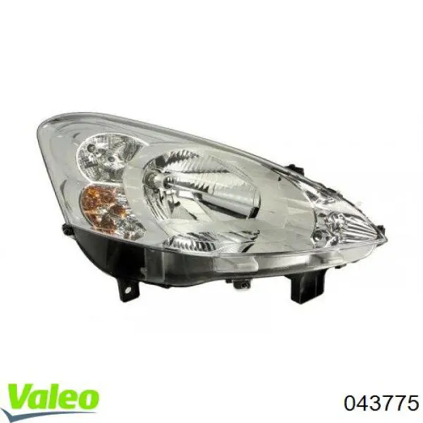 Купити 043775 VALEO Права блок фара