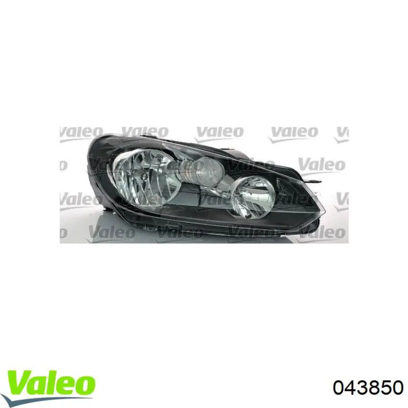 Купити 043850 VALEO Основна фара в зборі ліва