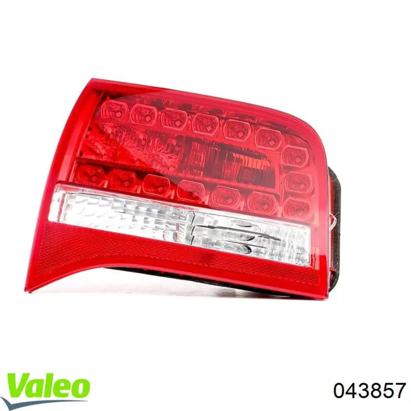 Ліхтар задній правий, внутрішній 043857 VALEO