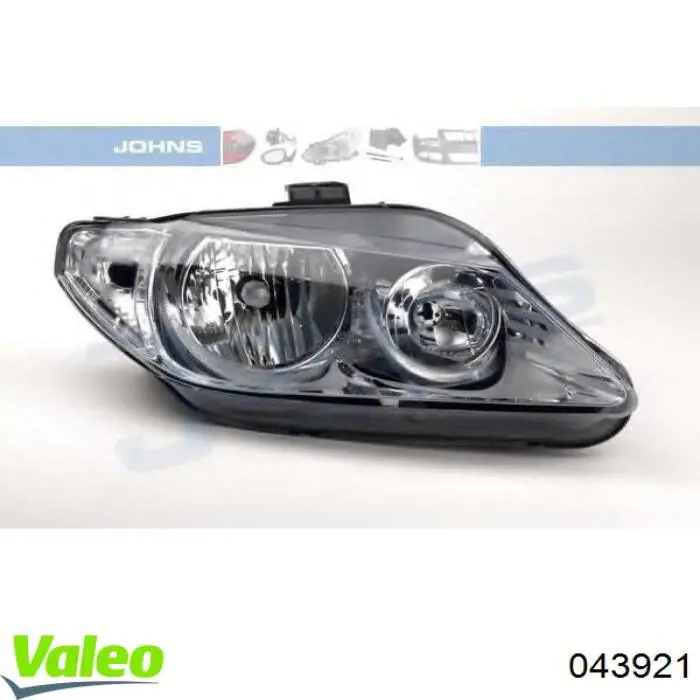 Купити 043921 VALEO Права блок фара