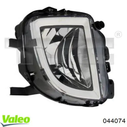 Фара протитуманна, права 044074 VALEO