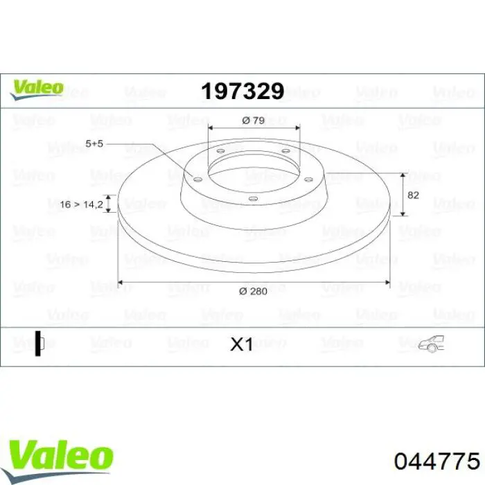 Фари VALEO 44775 ціна, від 88.28 USD