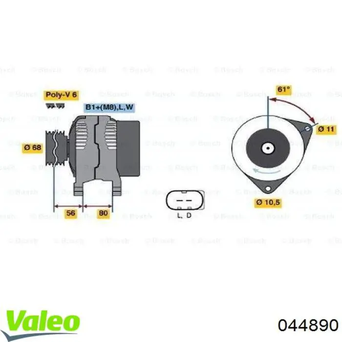 Фара права 4451133RMLDEM2 Depo/Loro/Abakus