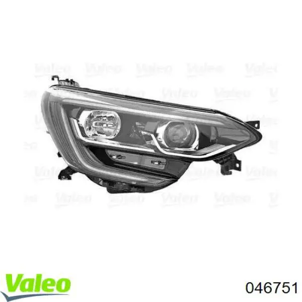 46751 VALEO Основна фара - вставка
