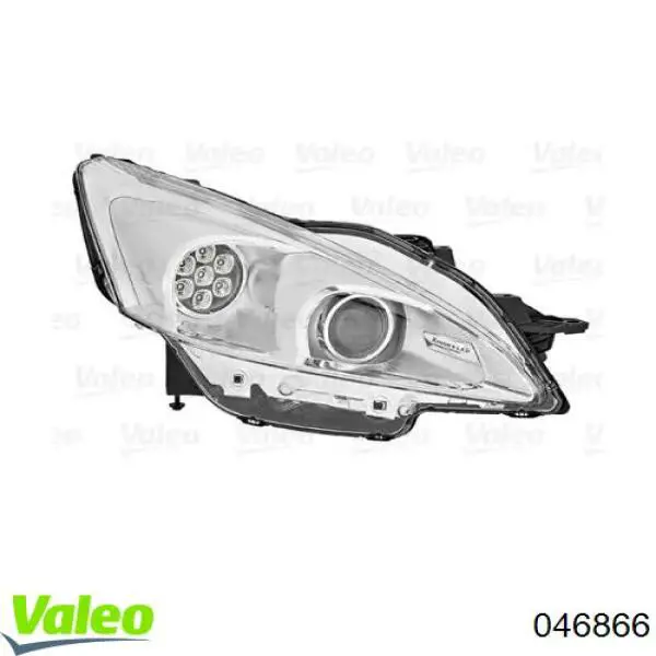Фара VALEO 046866 ціна, від 992.19 USD