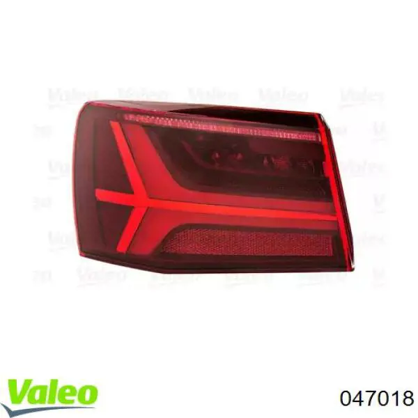 Ліхтар задній лівий, зовнішній 47018 VALEO