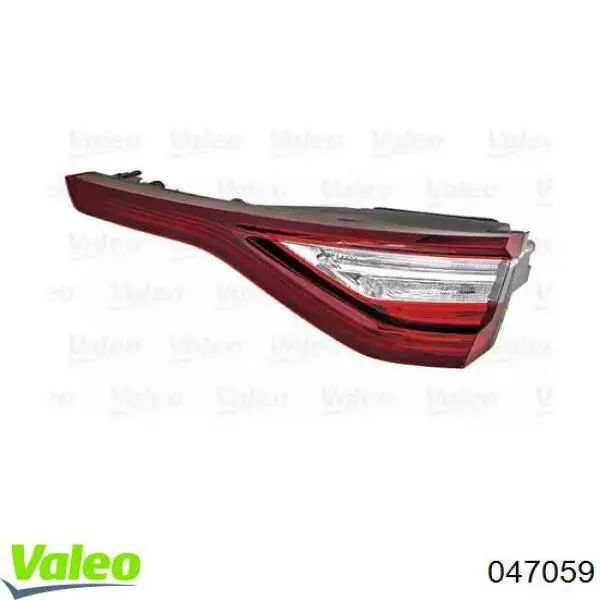 Купити 047059 VALEO Ліхтар задній лівий, внутрішній