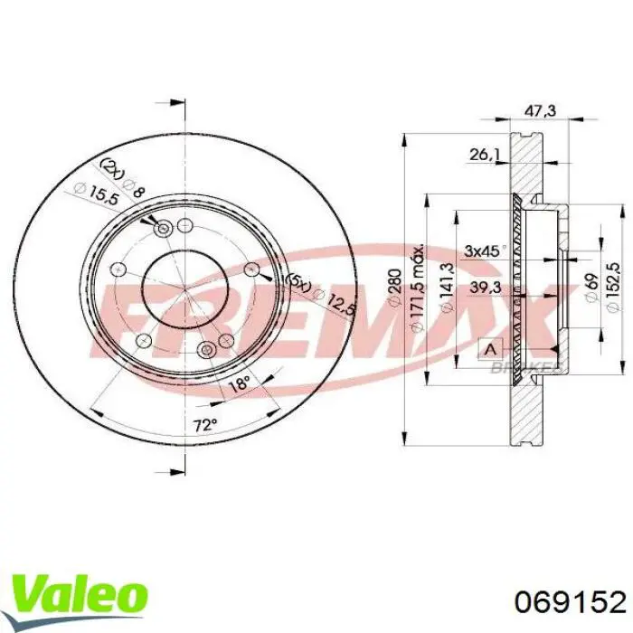 Фара передня права Ford 6096974 ціна, від 35.42 USD