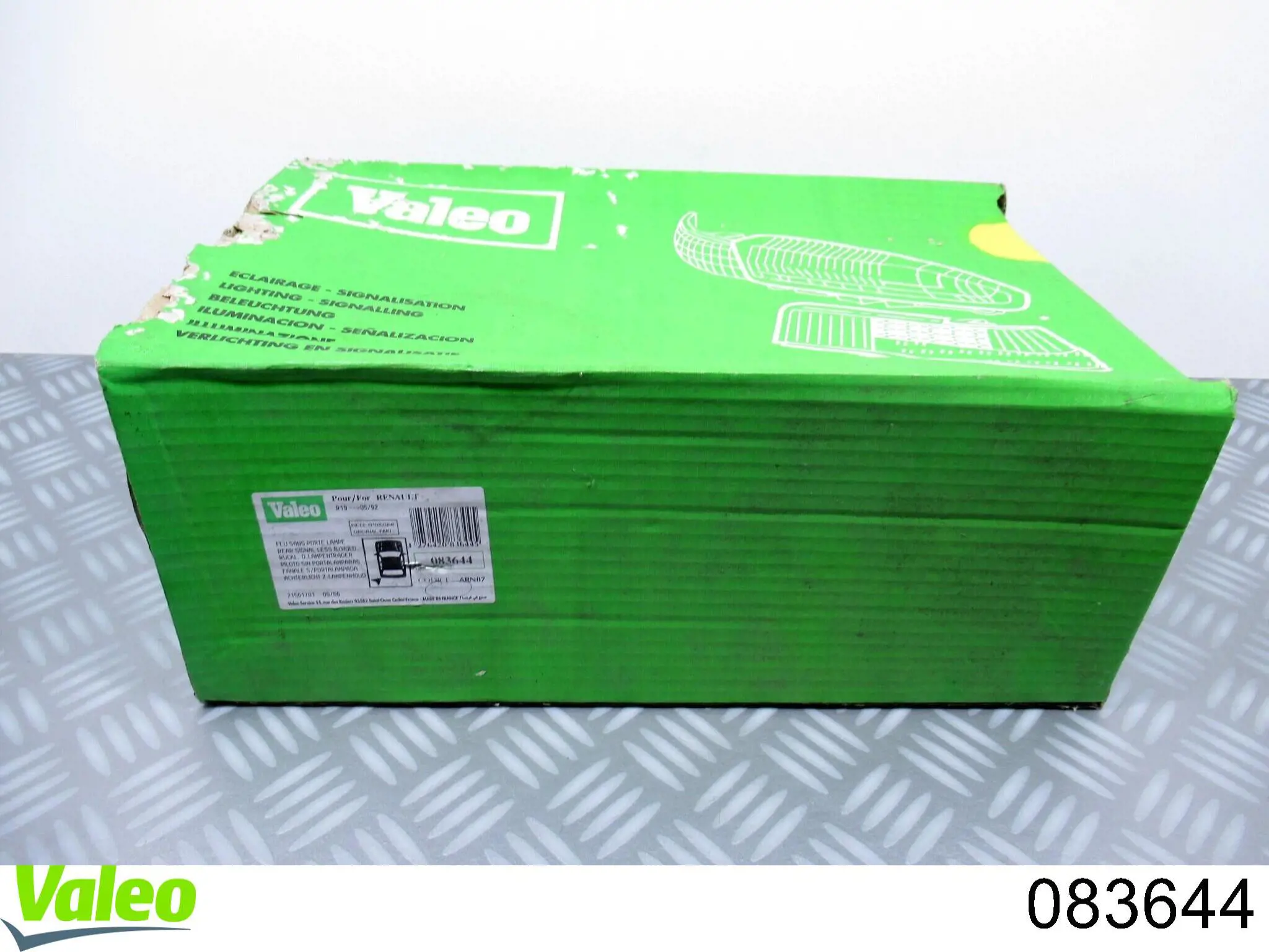 083644 VALEO Скло заднього ліхтаря, лівого