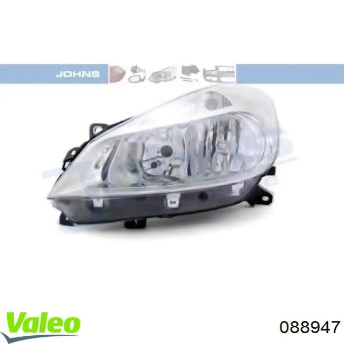 088947 VALEO Фара дальнього світла в зборі